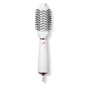 T3 AireBrush White and Rose Gold Hot Air Round Brush Styler